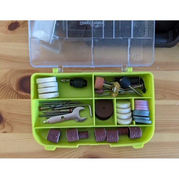 New 12V Cordless Rotary Tool，7-speed Rotary Tool Kit W/80+accessories-Flex Shaft - Picture 2 of 2